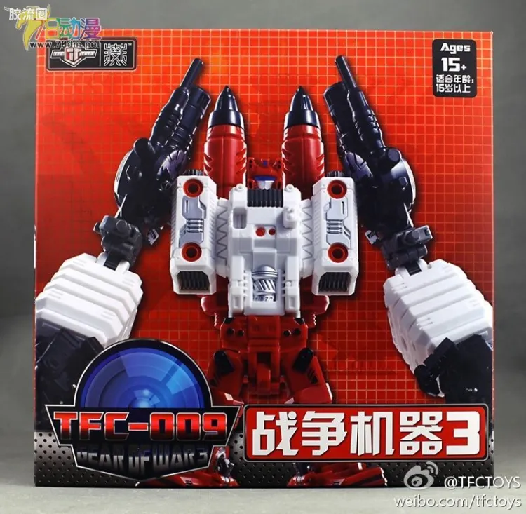 TFCTOYS变形机甲玩具系列 早期TFC配件包系列、EX系列、SGC系列 TFC-009 战争机器3猛大帅配件包