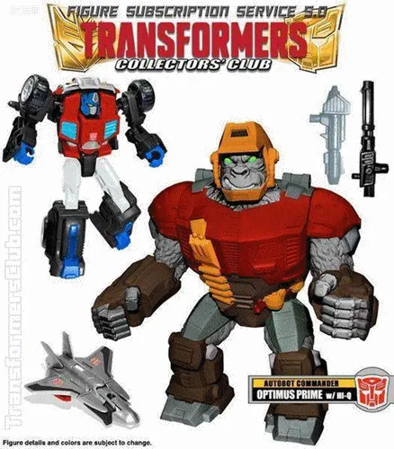 变形金刚 BOTCON & TCC 限定玩具 TCC2017 TFSS5.0-3&4 双重隐者战士 擎天柱&海奎&威震天&闹翻空