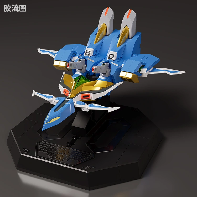 GOOD SMILE ARMS/GSC机甲成品系列 THE合体 <勇气爆发Bang Bravern> DX Bravern专用展示台座 - 图片