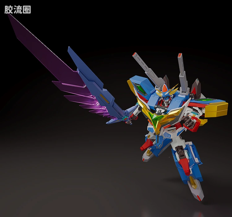 GOOD SMILE ARMS/GSC机甲成品系列 THE合体 <勇气爆发Bang Bravern> 苏泊比亚 - 图片