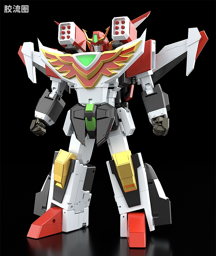 GOOD SMILE ARMS/GSC机甲成品系列 THE合体 <太阳勇者> 喷射机合体 旋风雷鸟号 - 图片