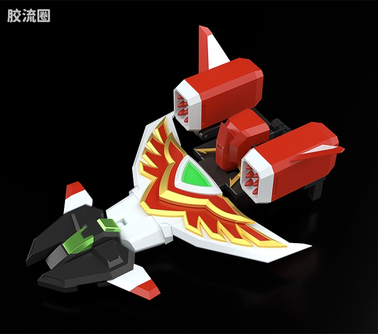 GOOD SMILE ARMS/GSC机甲成品系列 THE合体 <太阳勇者> 喷射机合体 旋风雷鸟号 - 图片