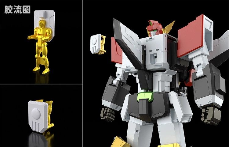 GOOD SMILE ARMS/GSC机甲成品系列 THE合体 <太阳勇者> 喷射机合体 旋风雷鸟号 - 图片