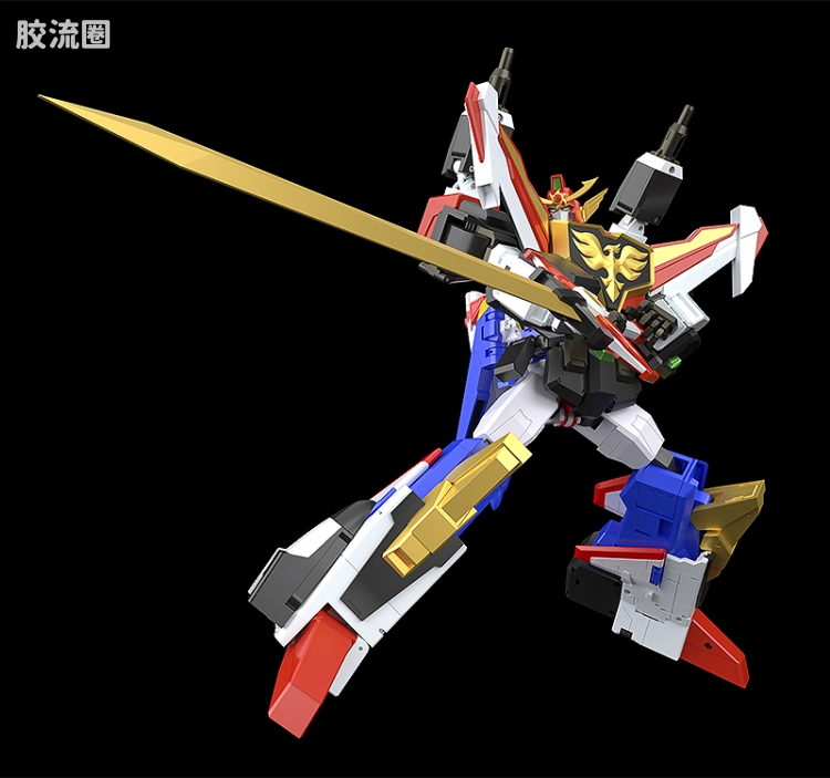 GOOD SMILE ARMS/GSC机甲成品系列 THE合体 <太阳勇者> 喷射机合体 旋风雷鸟号 - 图片