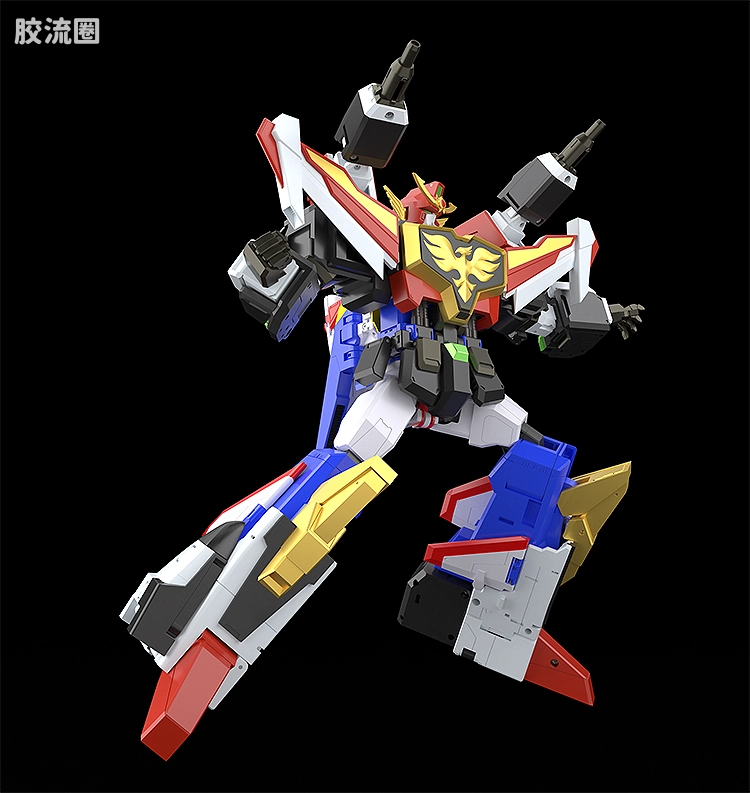 GOOD SMILE ARMS/GSC机甲成品系列 THE合体 <太阳勇者> 喷射机合体 旋风雷鸟号 - 图片