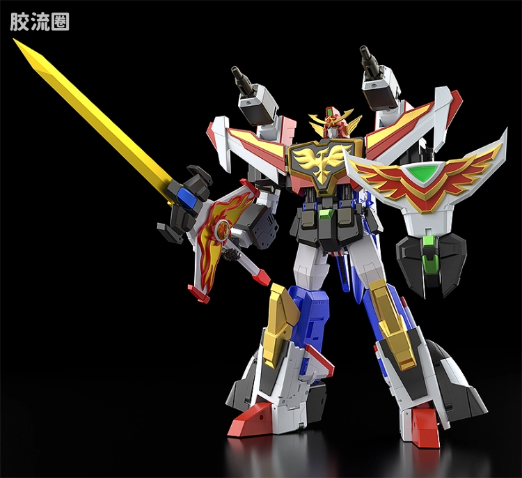 GOOD SMILE ARMS/GSC机甲成品系列 THE合体 <太阳勇者> 喷射机合体 旋风雷鸟号 - 图片