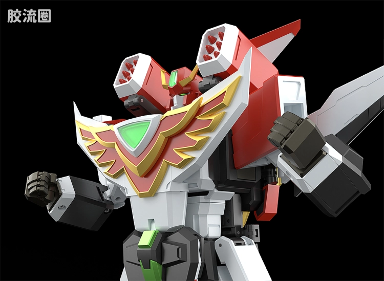 GOOD SMILE ARMS/GSC机甲成品系列 THE合体 <太阳勇者> 喷射机合体 旋风雷鸟号 - 图片