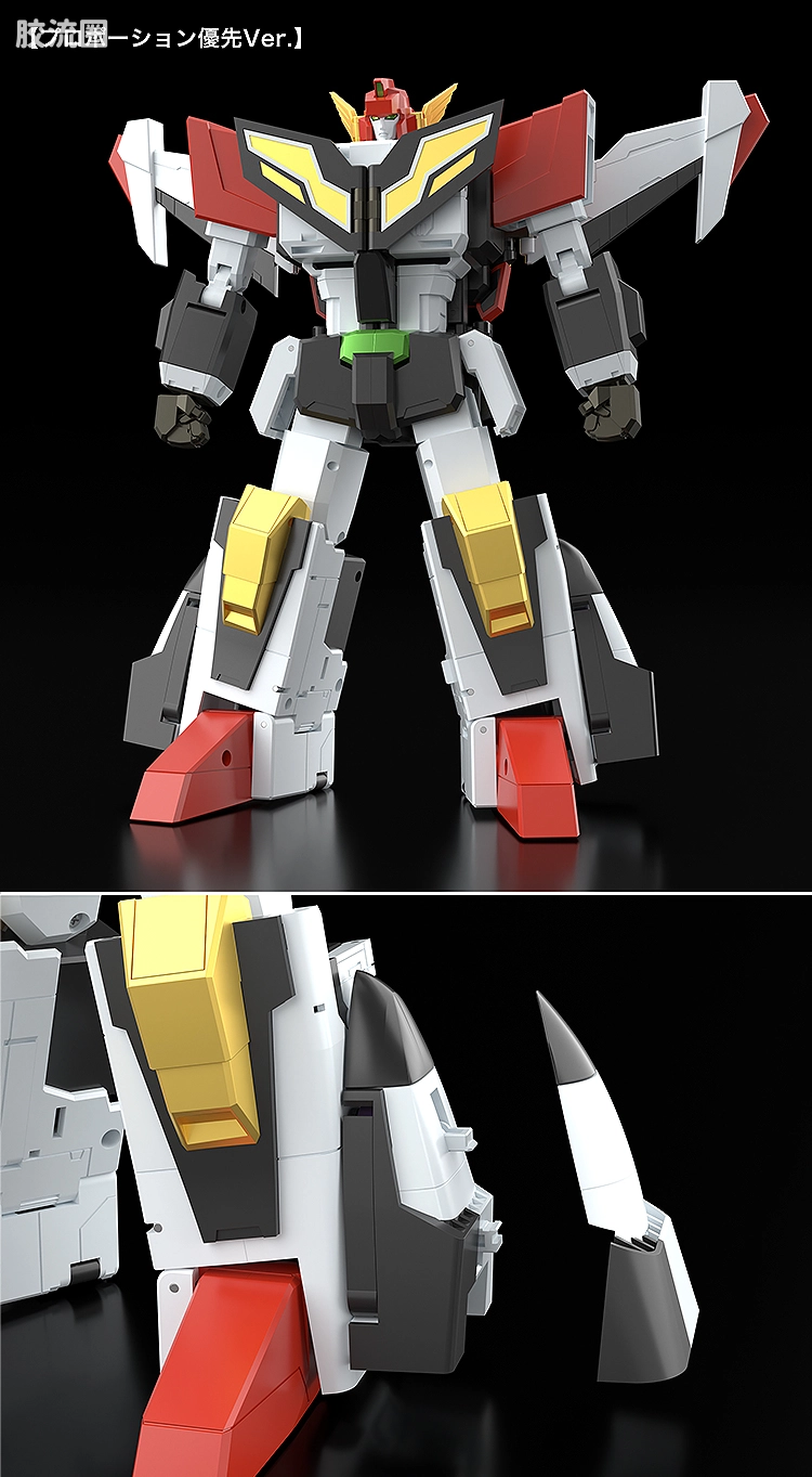GOOD SMILE ARMS/GSC机甲成品系列 THE合体 <太阳勇者> 喷射机合体 旋风雷鸟号 - 图片