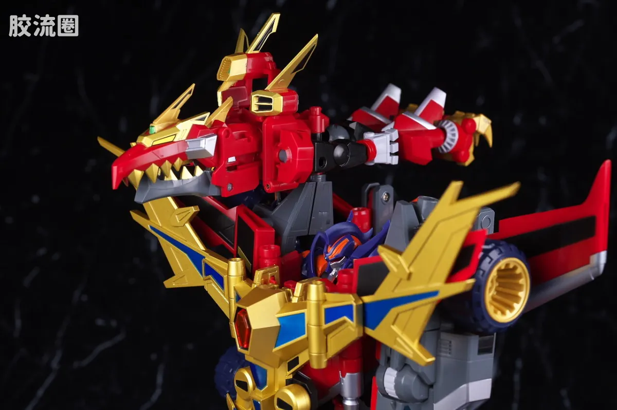 GOOD SMILE ARMS/GSC机甲成品系列 THE合体 <古立特宇宙> DYNAZENON・UNIVERSE合体套装 - 图片