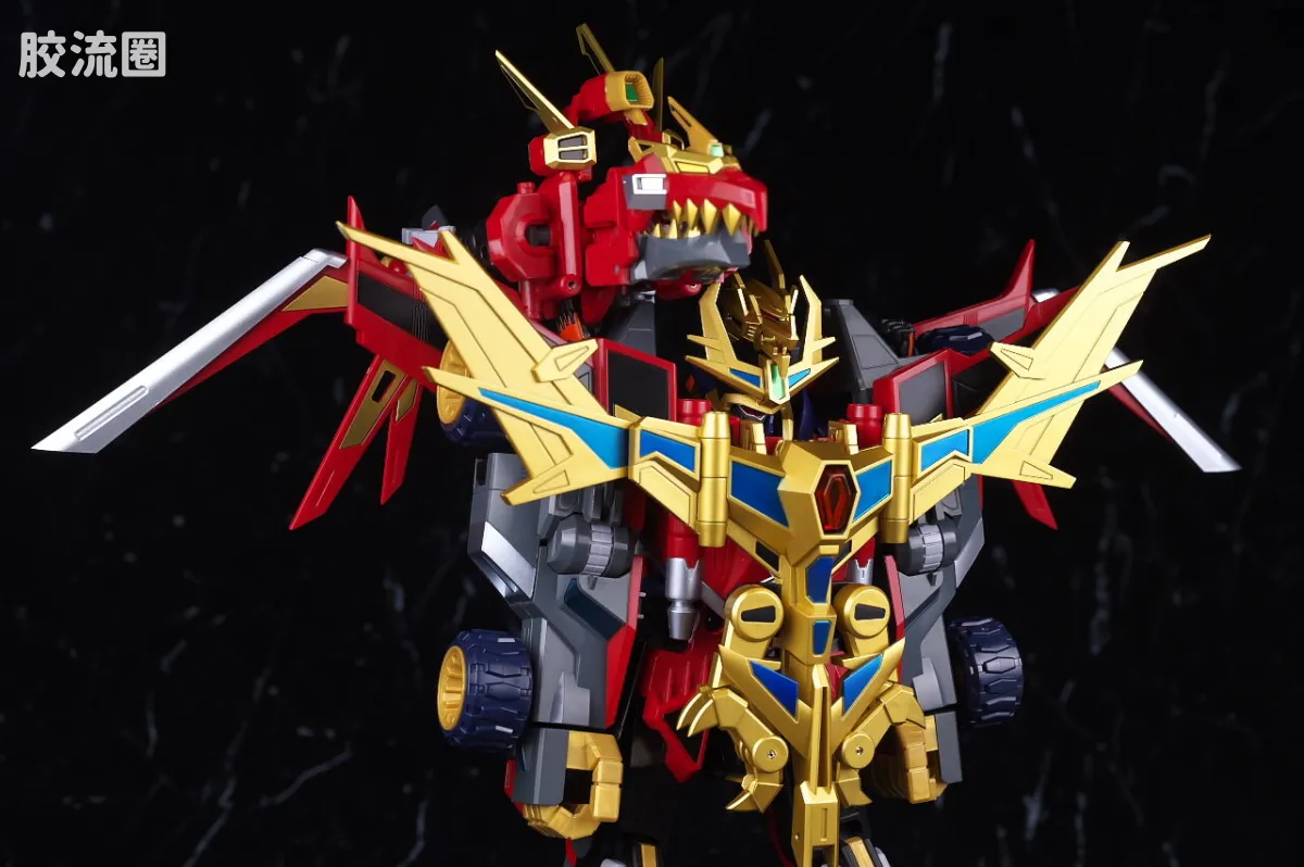 GOOD SMILE ARMS/GSC机甲成品系列 THE合体 <古立特宇宙> DYNAZENON・UNIVERSE合体套装 - 图片