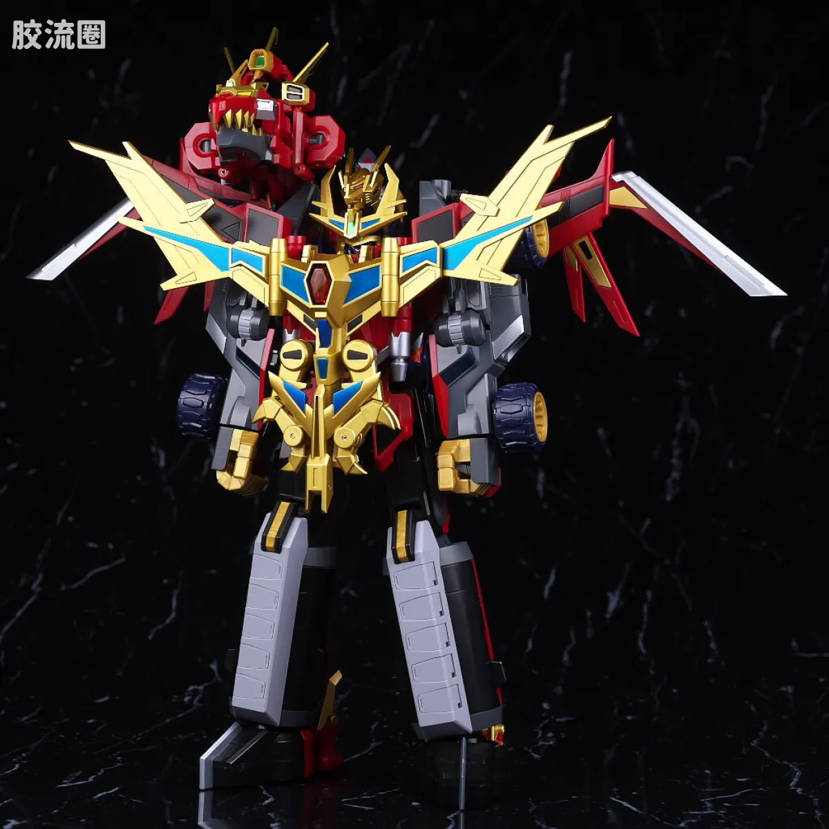 GOOD SMILE ARMS/GSC机甲成品系列 THE合体 <古立特宇宙> DYNAZENON・UNIVERSE合体套装 - 图片