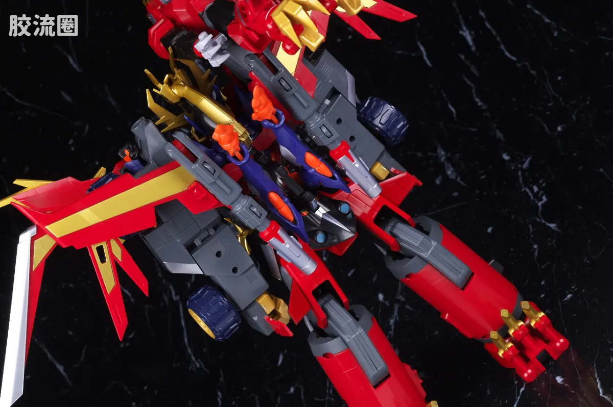 GOOD SMILE ARMS/GSC机甲成品系列 THE合体 <古立特宇宙> DYNAZENON・UNIVERSE合体套装 - 图片