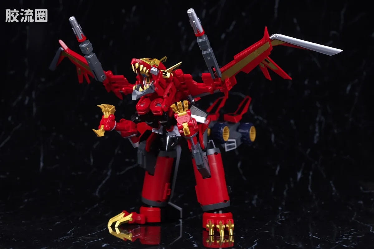 GOOD SMILE ARMS/GSC机甲成品系列 THE合体 <古立特宇宙> DYNAZENON・UNIVERSE合体套装 - 图片
