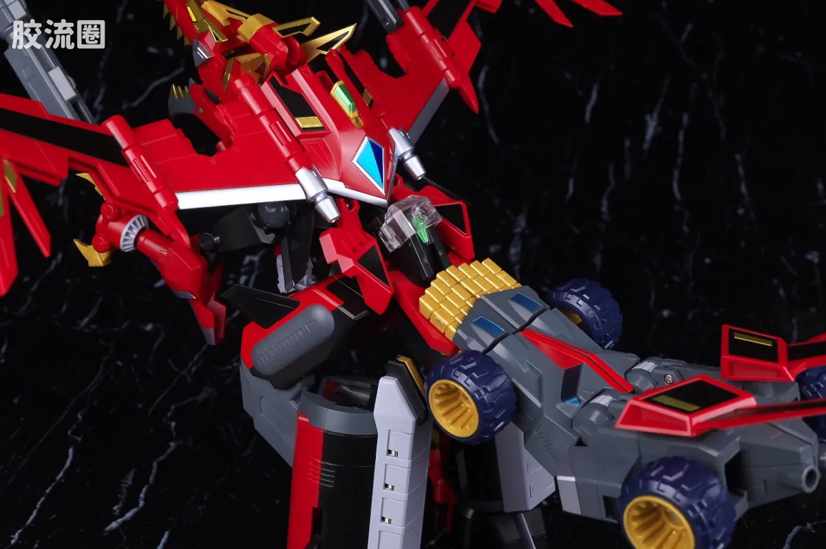 GOOD SMILE ARMS/GSC机甲成品系列 THE合体 <古立特宇宙> DYNAZENON・UNIVERSE合体套装 - 图片