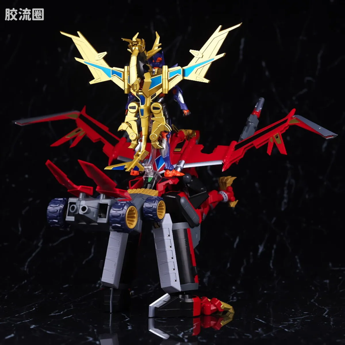 GOOD SMILE ARMS/GSC机甲成品系列 THE合体 <古立特宇宙> DYNAZENON・UNIVERSE合体套装 - 图片
