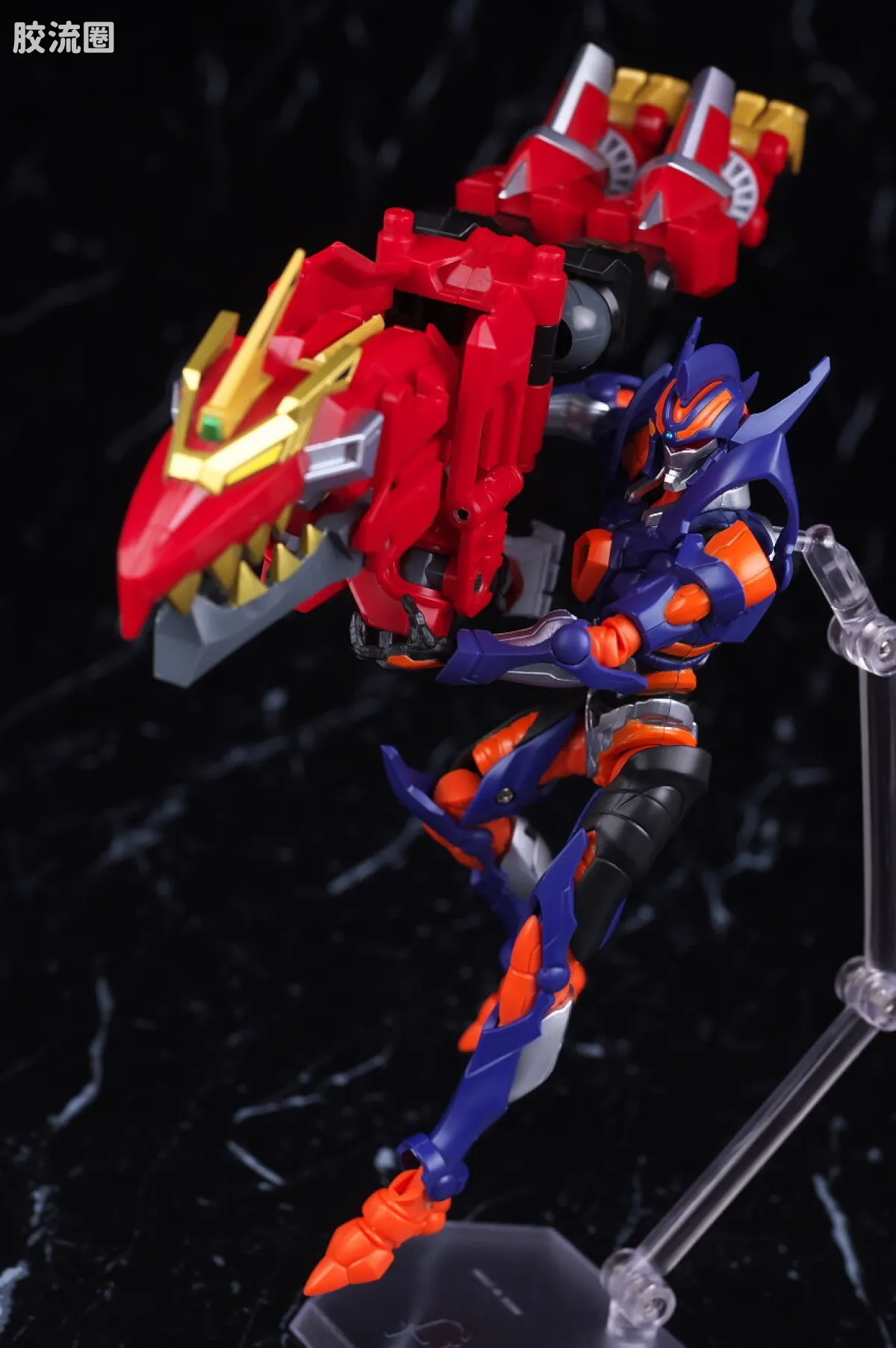 GOOD SMILE ARMS/GSC机甲成品系列 THE合体 <古立特宇宙> DYNAZENON・UNIVERSE合体套装 - 图片