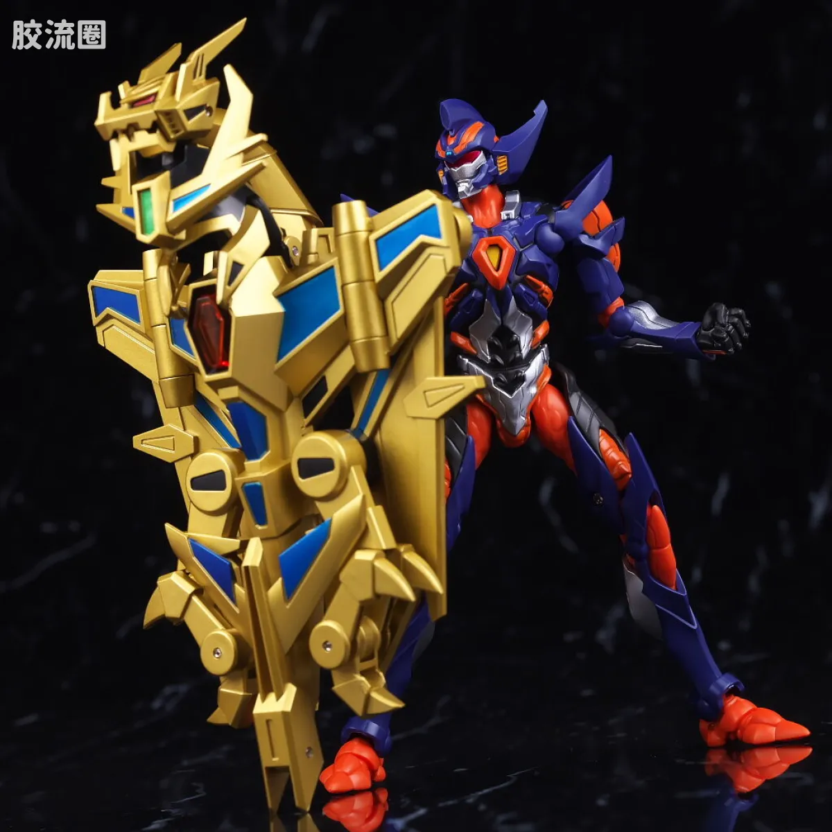 GOOD SMILE ARMS/GSC机甲成品系列 THE合体 <古立特宇宙> DYNAZENON・UNIVERSE合体套装 - 图片
