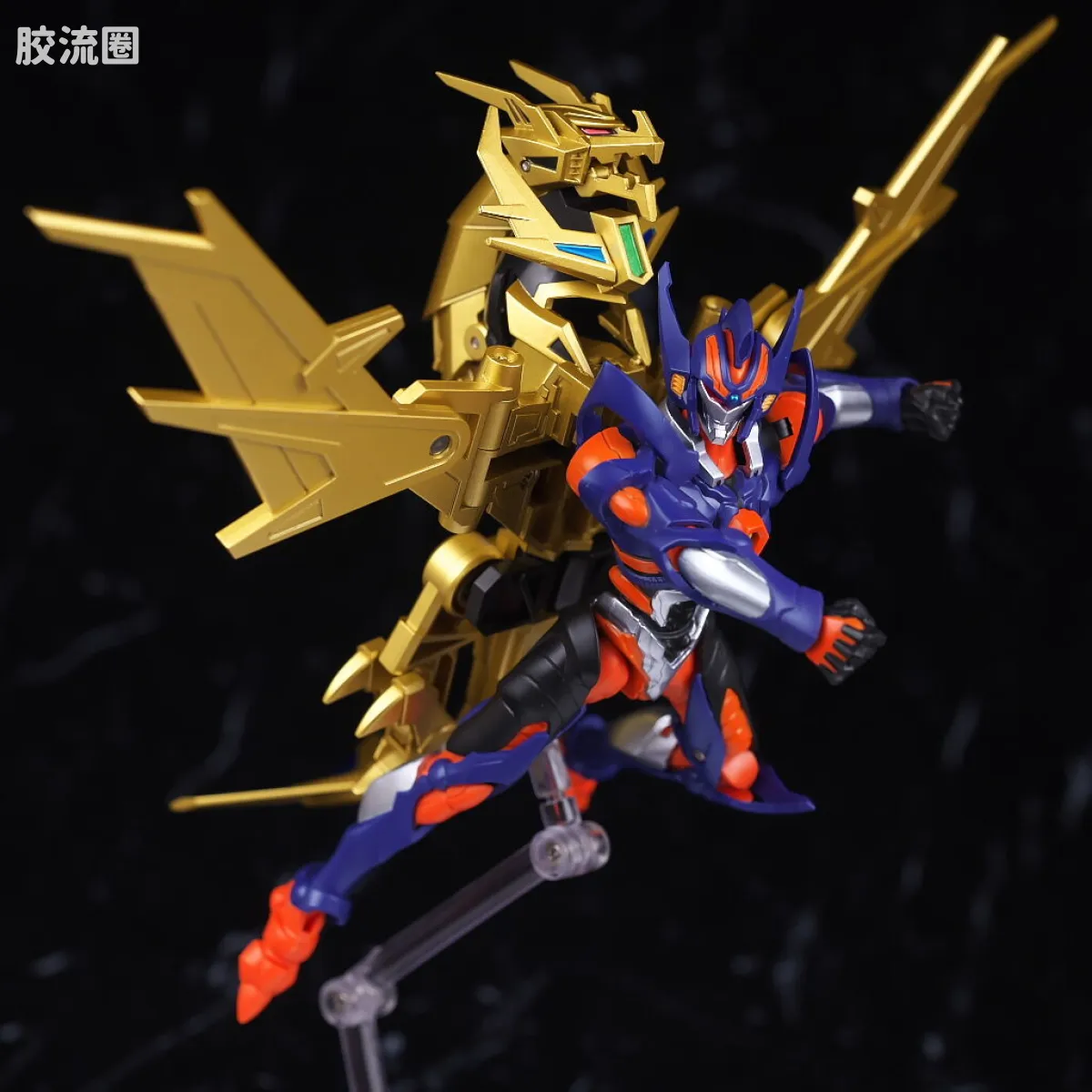 GOOD SMILE ARMS/GSC机甲成品系列 THE合体 <古立特宇宙> DYNAZENON・UNIVERSE合体套装 - 图片