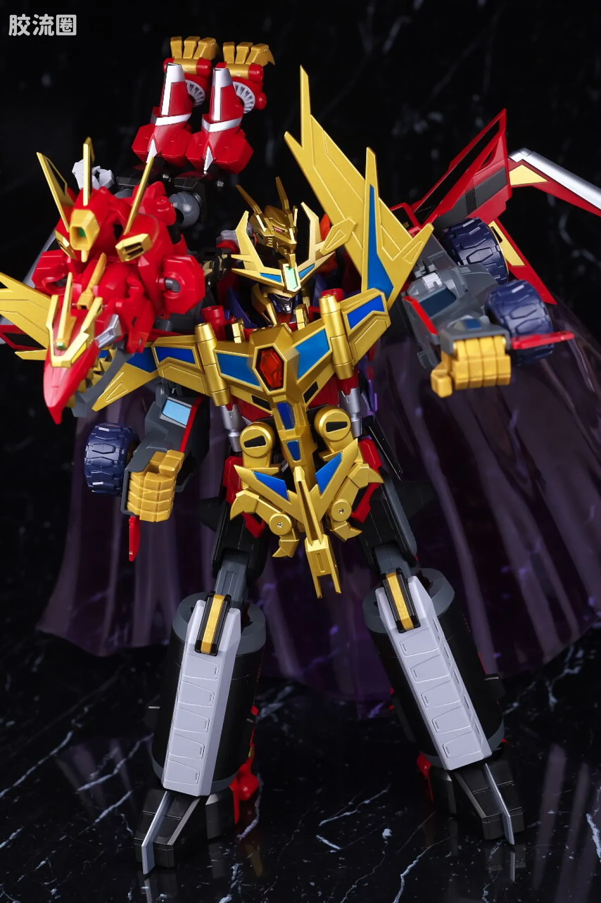GOOD SMILE ARMS/GSC机甲成品系列 THE合体 <古立特宇宙> DYNAZENON・UNIVERSE合体套装 - 图片