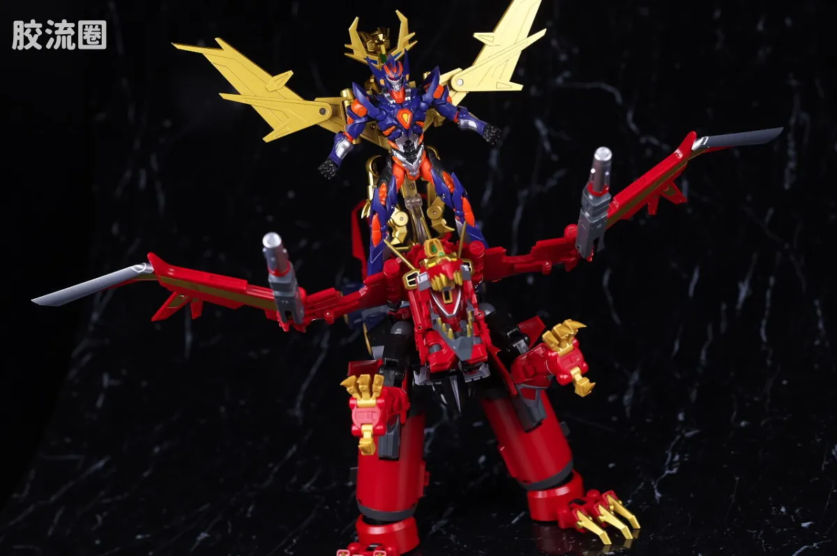 GOOD SMILE ARMS/GSC机甲成品系列 THE合体 <古立特宇宙> DYNAZENON・UNIVERSE合体套装 - 图片