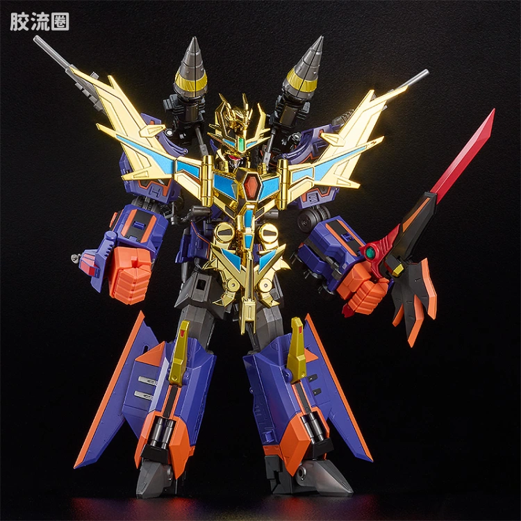 GOOD SMILE ARMS/GSC机甲成品系列 THE合体 <古立特宇宙> GOLDBURN Extra Gold Ver. - 图片