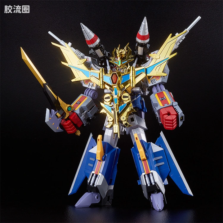 GOOD SMILE ARMS/GSC机甲成品系列 THE合体 <古立特宇宙> GOLDBURN Extra Gold Ver. - 图片