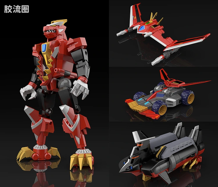 GOOD SMILE ARMS/GSC机甲成品系列 THE合体 <古立特宇宙> DYNAZENON・UNIVERSE合体套装 - 图片