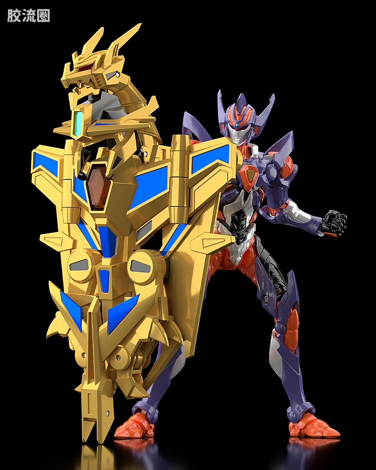 GOOD SMILE ARMS/GSC机甲成品系列 THE合体 <古立特宇宙> DYNAZENON・UNIVERSE合体套装 - 图片