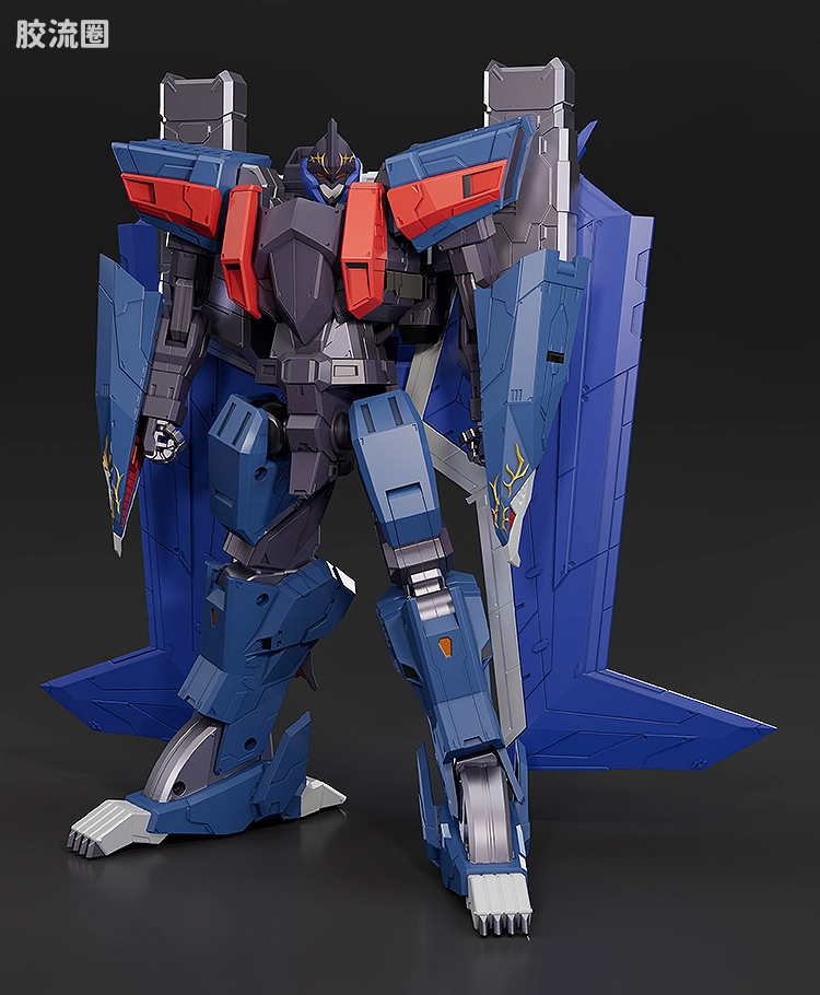 GOOD SMILE ARMS/GSC机甲成品系列 THE合体 <超兽机神断空我> 黑翼 - 图片