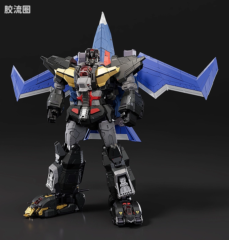 GOOD SMILE ARMS/GSC机甲成品系列 THE合体 <超兽机神断空我> 黑翼 - 图片