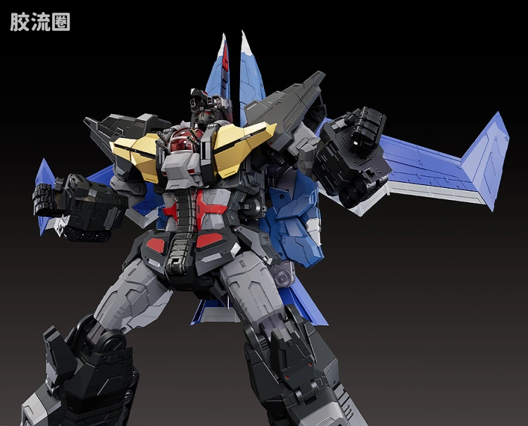 GOOD SMILE ARMS/GSC机甲成品系列 THE合体 <超兽机神断空我> 黑翼 - 图片