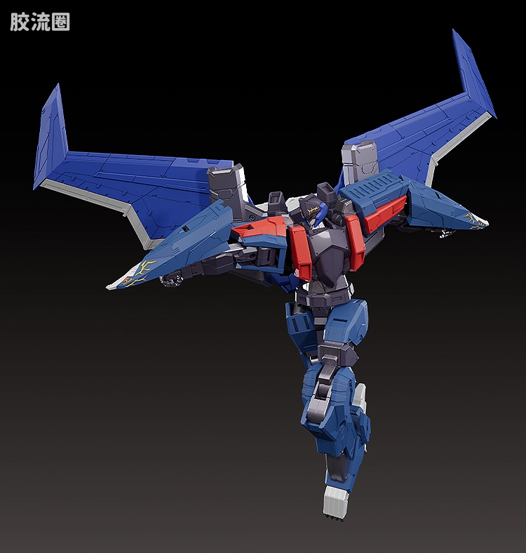 GOOD SMILE ARMS/GSC机甲成品系列 THE合体 <超兽机神断空我> 黑翼 - 图片