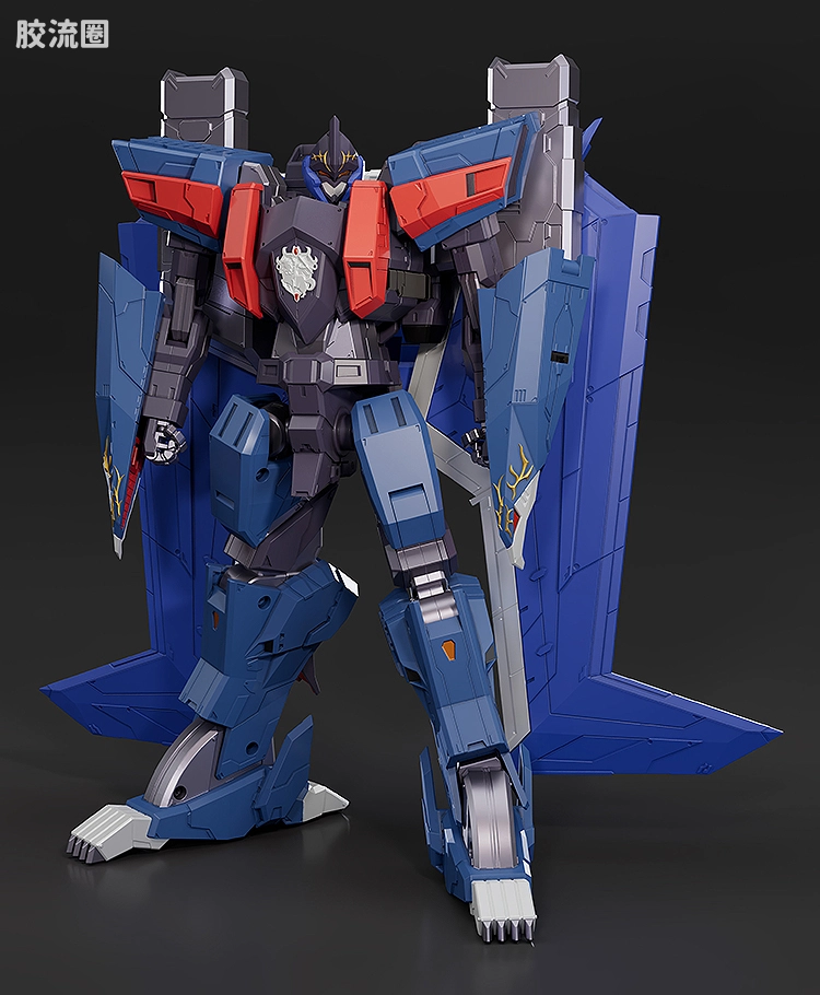 GOOD SMILE ARMS/GSC机甲成品系列 THE合体 <超兽机神断空我> 黑翼 - 图片