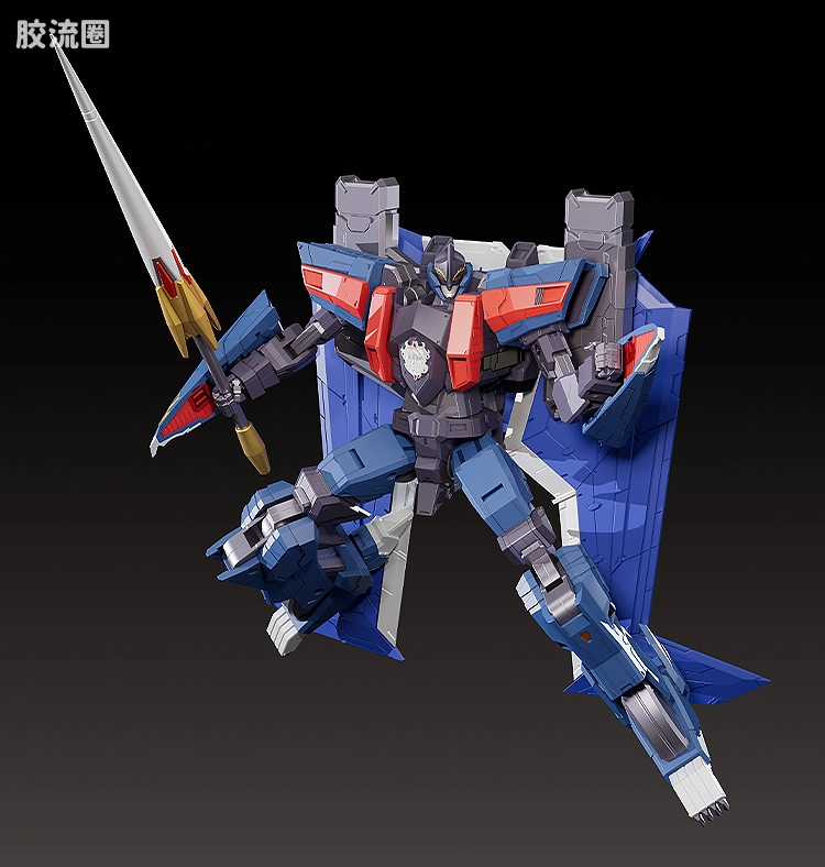 GOOD SMILE ARMS/GSC机甲成品系列 THE合体 <超兽机神断空我> 黑翼 - 图片