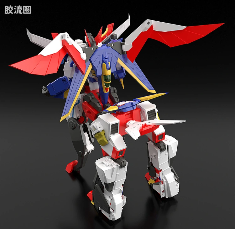 GOOD SMILE ARMS/GSC机甲成品系列 THE合体 <勇者传说> 天火神飞鹰 - 图片