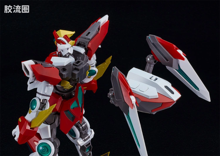 GOOD SMILE ARMS/GSC机甲成品系列 THE合体 <勇气爆发Bang Bravern> 一起呐喊! DX Bravern发声组件 - 图片
