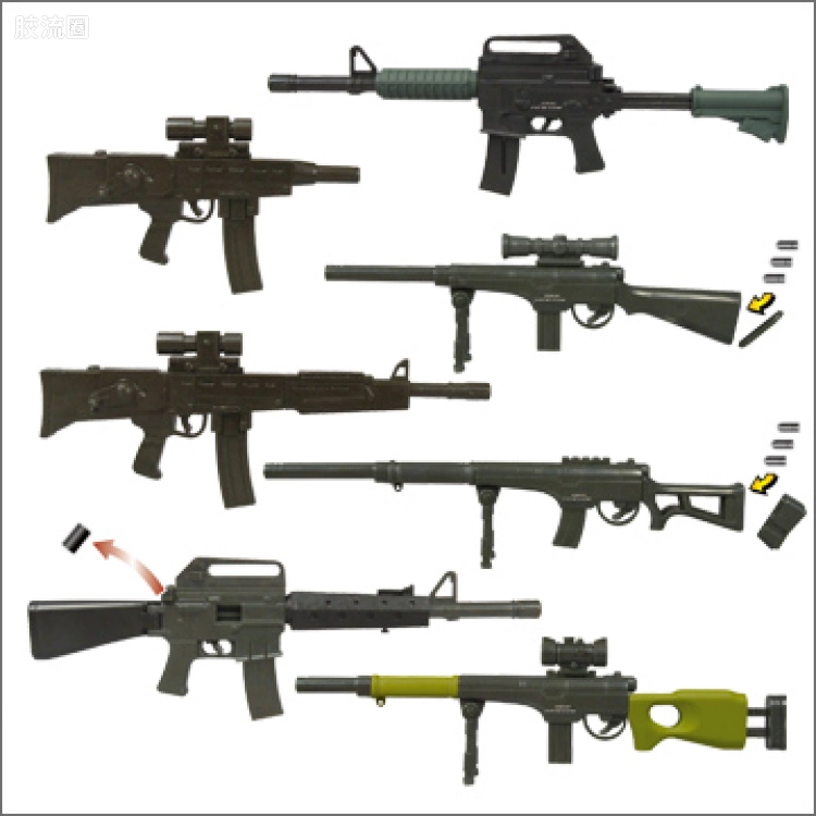 TAKARA TOMY扭蛋综合 THE銃 THE 銃 SP4