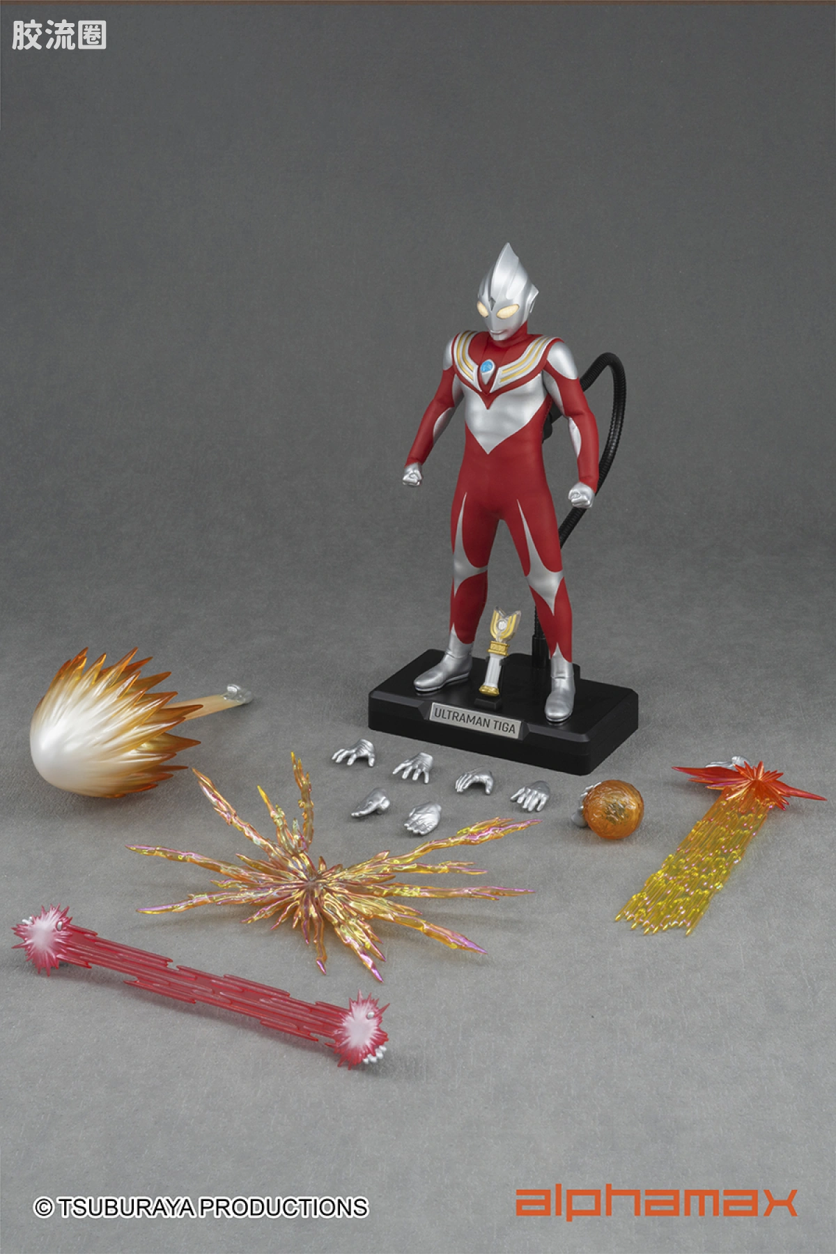 Pre-painted action figure 奥特曼系列 迪迦奥特曼 强力型 - 图片