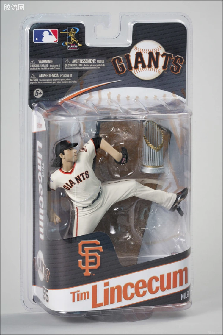 麦克法兰MLB棒球系列玩具 第27代 TIM LINCECUM