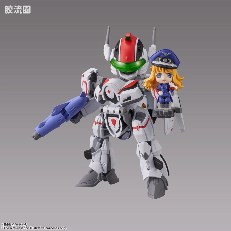TINY SESSION 普通版 TINY SESSION系列 VF-25F 弥赛亚瓦尔基里(阿尔特机) with 雪莉露 - 图片