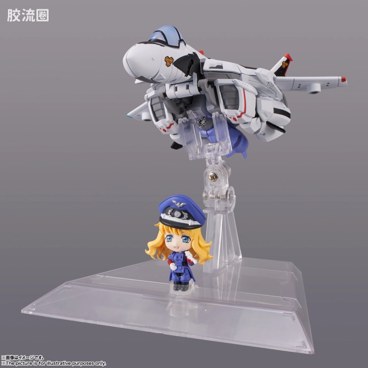 TINY SESSION 普通版 TINY SESSION系列 VF-25F 弥赛亚瓦尔基里(阿尔特机) with 雪莉露 - 图片