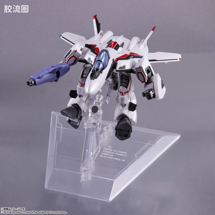 TINY SESSION 限定版 VF-25F 弥赛亚女武神(早乙女阿尔特机) with 雪莉露·诺姆&兰花·李 -金属配色版- - 图片