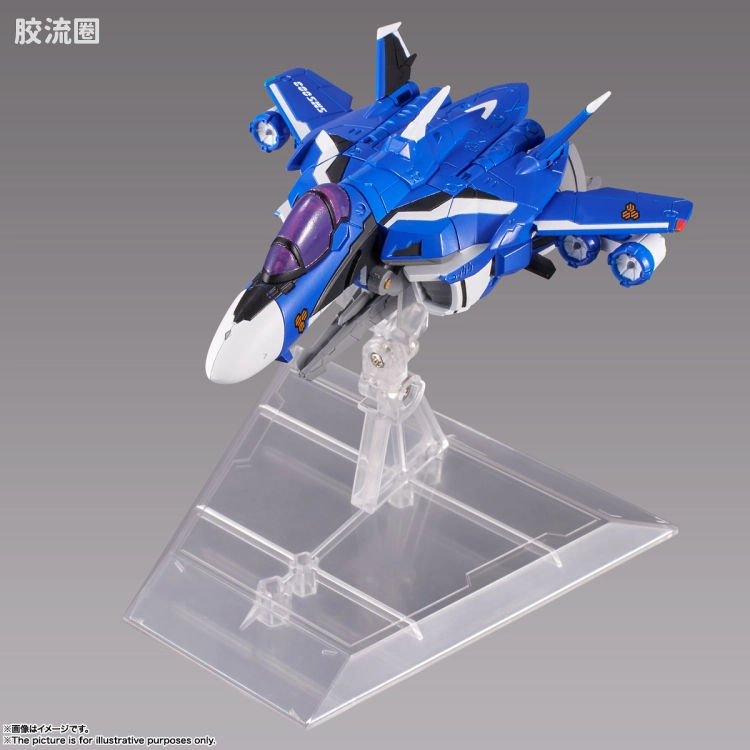 TINY SESSION 普通版 TINY SESSION系列 VF-25G 弥赛亚瓦尔基里(米歇尔機) with 兰花 - 图片