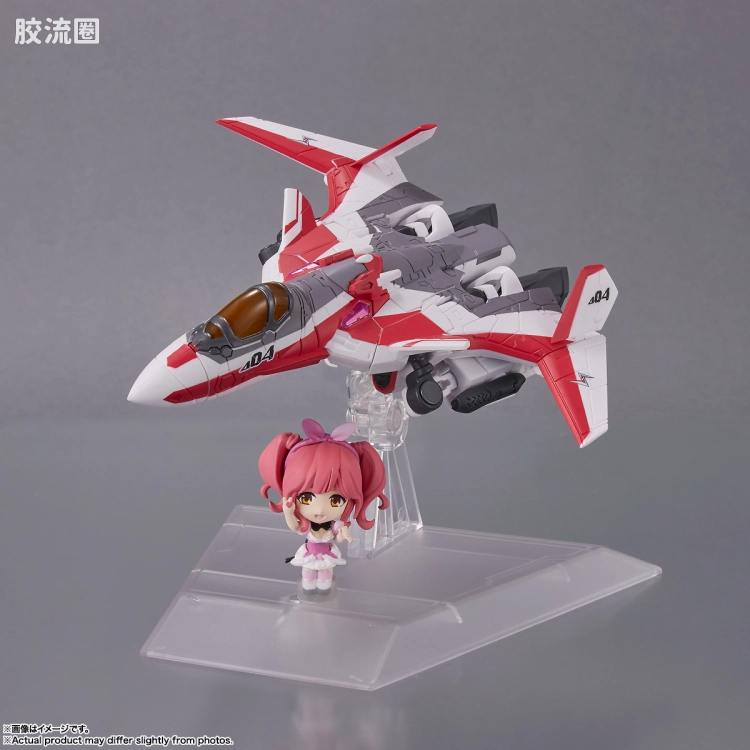 TINY SESSION 普通版 VF-31C 齐格飞(米拉吉·法莉娜·吉纳斯机) with 玛基娜·中岛 - 图片