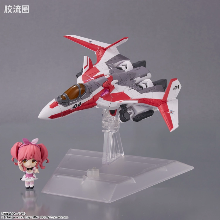 TINY SESSION 普通版 VF-31C 齐格飞(米拉吉·法莉娜·吉纳斯机) with 玛基娜·中岛 - 图片