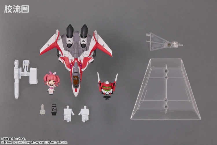 TINY SESSION 普通版 VF-31C 齐格飞(米拉吉·法莉娜·吉纳斯机) with 玛基娜·中岛 - 图片