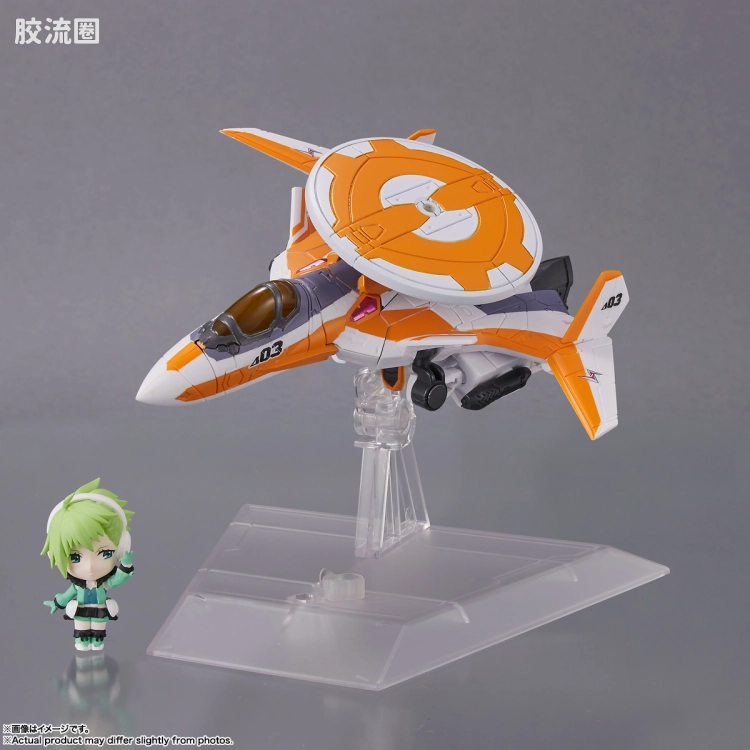 TINY SESSION 普通版 VF-31E 齐格飞(查克·马斯坦格机) with 蕾娜·普劳拉 - 图片