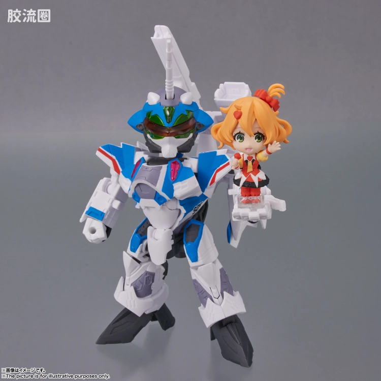 TINY SESSION 普通版 VF-31J 齐格飞(疾风·因梅尔曼机) with 芙蕾雅·薇恩 - 图片