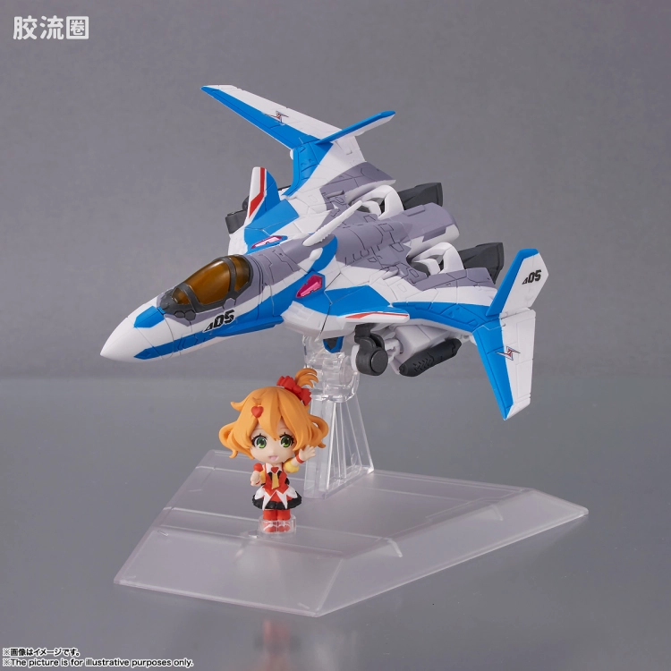 TINY SESSION 普通版 VF-31J 齐格飞(疾风·因梅尔曼机) with 芙蕾雅·薇恩 - 图片