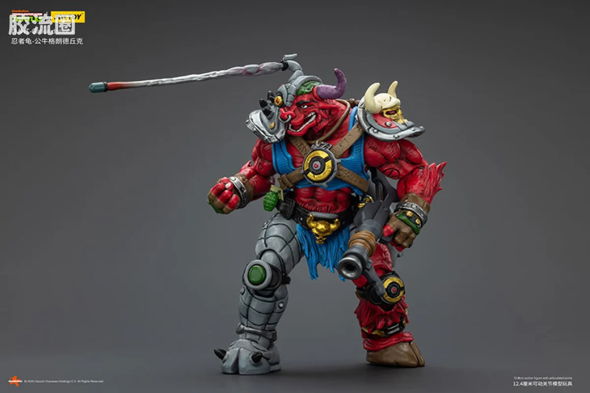 JOYTOY  x 忍者神龟系列 普通版 公牛格朗德丘克 - 图片